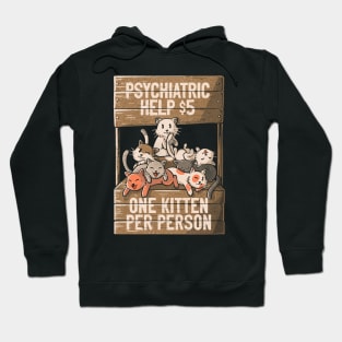 One Kitten Per Person by Tobe Fonseca Hoodie